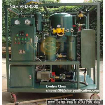 Vacuum transformer oil regenerating purifier